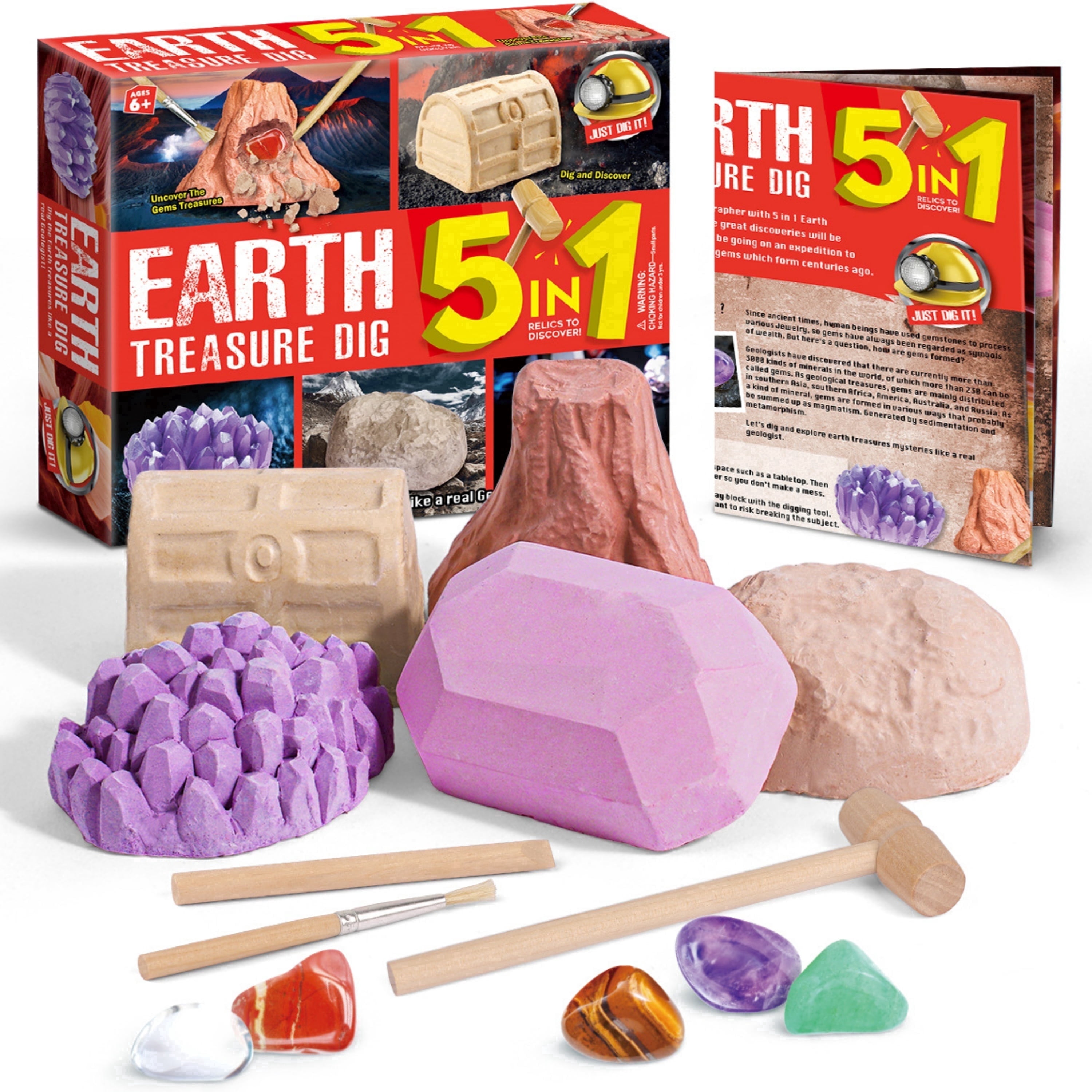 National Geographic Super Gemstone Dig Kit - Walmart.com