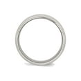 thumbnail image 5 of Mens Chisel Stainless Steel 8mm Ridged Edge Polished Wedding Band Ring, 5 of 7
