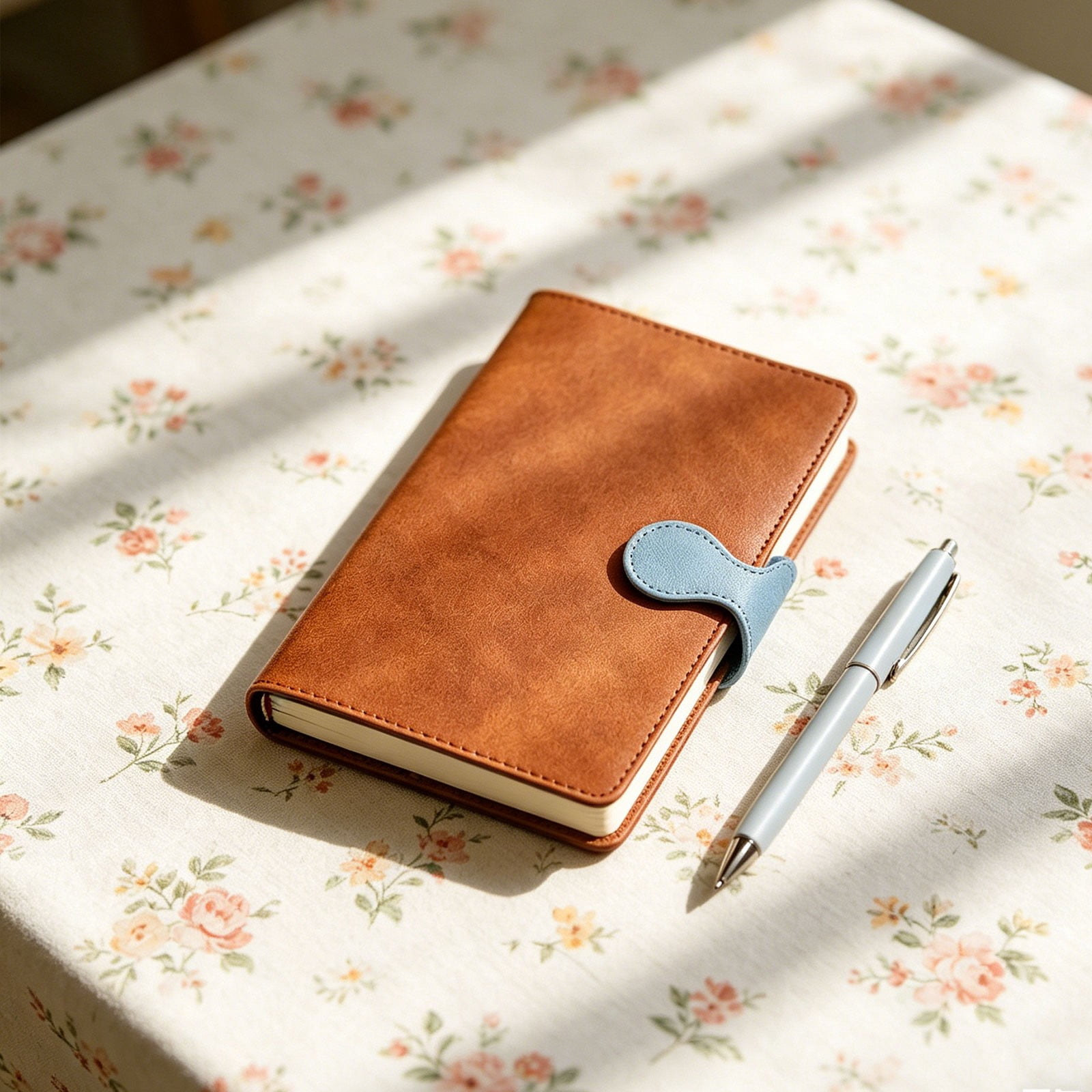 Gnwei A5 Hardcover Lined Journal for Women with Buckle Closure – 100 Sheets Leather Journals for Writing, Business, Work, School, Note Taking – 5.4" x 8.4" Diary Notebook