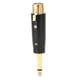thumbnail image 1 of Adaptador de cable de audio, conector mono macho de 6,35 mm a conector mono macho XLR hembra Adaptador mono macho XLR hembra Resistente y duradero, 1 of 12
