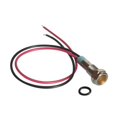 thumbnail image 1 of LOVIVER 3x24V 6mm Power Supply LED Metal Indicator Light Lamp Pre-Wired Yellow, 1 of 7