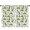 White/Green, variant on Blackout Kids Curtains,White Green Dinosaurs Floral Pattern Childrens Insulated Curtains Set Of 2,Bedroom Essentials,Toddler Room Decor 42"x54"