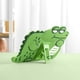 thumbnail image 3 of Funda protectora de silicona para niños de dibujos animados para iPad de 10,2 pulgadas 9/8/7 generación con soporte ajustable, funda de silicona a prueba de golpes con patrón de dinosaurio pequeño (v JAMW Sencillez, 3 of 5