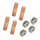 thumbnail image 5 of Rankomu M10x1.50 Rosca T3 T4 T6 Kit De Pernos Turbo De Alta Resistencia Tuercas Con Reborde, 5 of 5