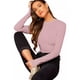 thumbnail image 3 of Playera De Mujer Manga Larga Tela Stretch Ligera Tacto Suave, 3 of 4