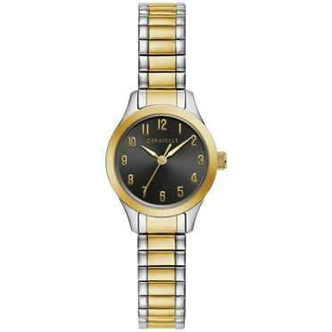 Caravelle by Bulova Women's Two-Tone Expansion Band Watch 45L185