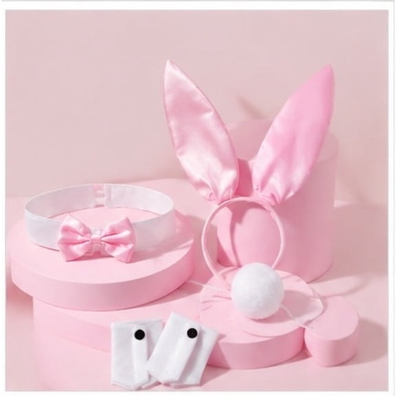 DEEPCRAFF 1 Set Bunny Ear Headband Design Cosplay Props for Adults Masquerade