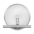 thumbnail image 2 of 5042 Elle 2-Light 15" Wide Bathroom Vanity Light with Chevron Cut Glass Shades, 2 of 16