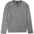 thumbnail image 1 of Camiseta básica de Jacquard con Cuello en V Alfani Negro Extragrande, 1 of 1