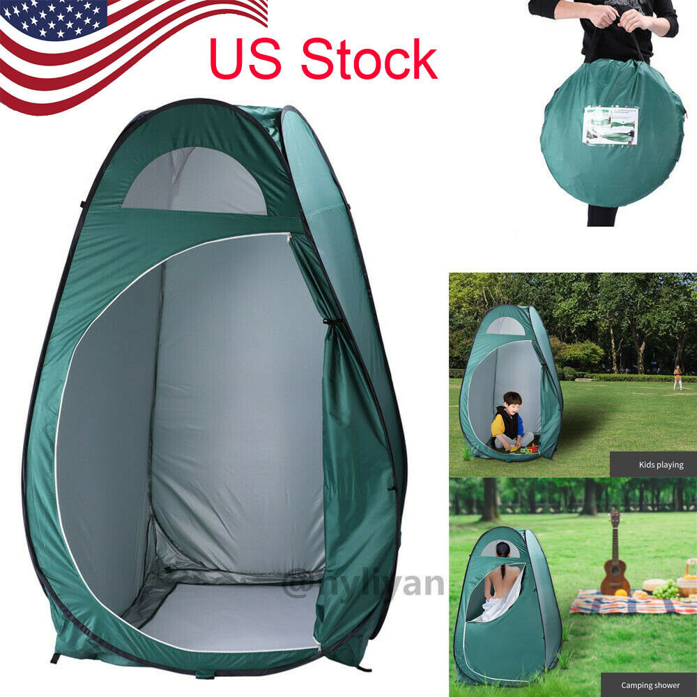 Pop Up Privacy Screen Shower Tent Removable Changing Room Privacy Screen Tent Waterproof Camping Toilet Tent Rain Cover for Camping and Beach