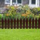 thumbnail image 4 of Valla decorativa de plástico para jardín, borde para macizos de flores, césped y caminos – Valla exterior de estilo europeo para jardines pequeños, patios y entradas de vehículos., 4 of 6