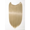 thumbnail image 2 of MesaSe Invisible Wire in Hair Extensions Miracle Secret Fish Line Silky Straight Synthetic Hairpieces, 2 of 5