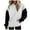 White, variant on SwiftWear Women's Fashion Contrast Hoodie Oversized Colorblock Pullover Tops with Pocket, Modern Streetwear Style Comfort Fit Wine