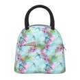 thumbnail image 1 of Disketp Dragonfly Floral Bolsa Térmica para Almuerzo, Lonchera con Abertura Amplia y Gran Capacidad, Organizador Reutilizable para Mujeres, Hombres y Adultos, 1 of 6