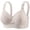 Gray, variant on Lace Bras for Women No Underwire, Plus Size Wireless Comfortable Breathable Bralettes, No Padded Lace Bra