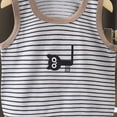 thumbnail image 4 of Toddler Boy 2-Piece Cotton Outfit Color Print T-Shirt and Shorts Set Casual Summer Clothes 6-12 Months 12-24 Months 2t 3t 4t 5t 6t 7t 8t 9t Children 4-5 Years, 4 of 5
