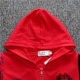 thumbnail image 5 of Marvel Spiderman ropa para niños, prendas de vestir para niños, abrigo con capucha, chaqueta con cremallera de superhéroe, primavera y otoño, 5 of 5