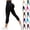 22# Black, variant on Capri Leggings Anti Cellulite 3D Resistance Band Leggings for Women Compression Tummy Control Butt Lifting Yoga Pants Navy XXL