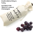 thumbnail image 4 of Happy Birthday Wine Bag, Gift for Birthday Party, Birthday Decorations, Reusable Drawstring Wine Bag(5SW191012), 4 of 6