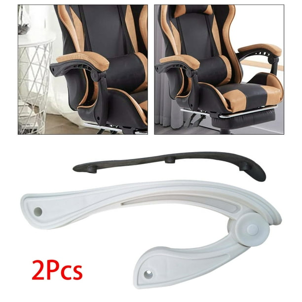 Reposabrazos para silla de oficina, accesorio ligero, reposabrazos de repuesto, reposabrazos de enlace delicado para silla de juegos Estilo C Macarena Reposabrazos de repuesto