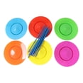 thumbnail image 2 of Juego de de 6 uds., platos giratorios con palos, juguete acrobático, plato de malabarismo interactivo, juego de malabarismo para niños de, 2 of 8