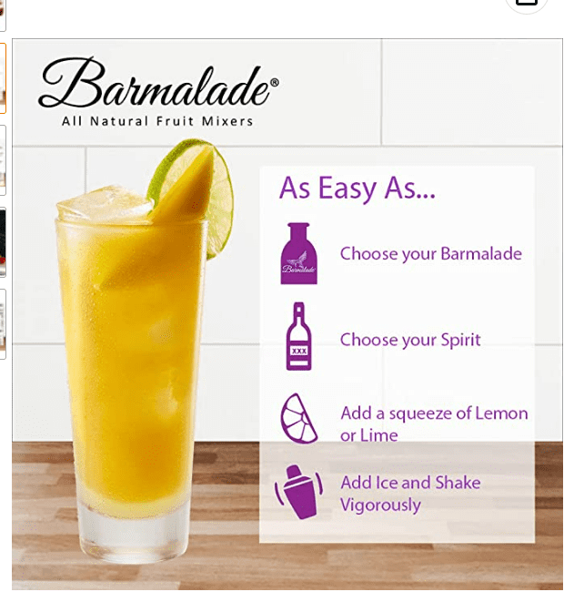 All-Natural Drink Mixers - Crafted Cocktails: Barmalade