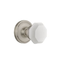 Nostalgic Warehouse Clawaw_Prv_238_Nk Classic Solid Brass Rose Privacy Door Knob Set -