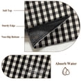 thumbnail image 4 of Buffalo Plaid Area Rug 5x8 Washable Rug Non Slip Farmhouse Black White Checkered Vintage Large Area Rug Soft Stainresistant Indoor Floor Carpet for Living Room Bedroom Home Office Dining Room Nursery, 4 of 9