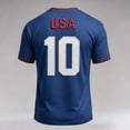 thumbnail image 5 of LNZGNM USA Soccer Men's Shirts Crewneck Short Sleeve 2026 Country Team Tee Shirts Fan International Football Shirt Retro Streetwear Top,Blue(XXXXL), 5 of 5