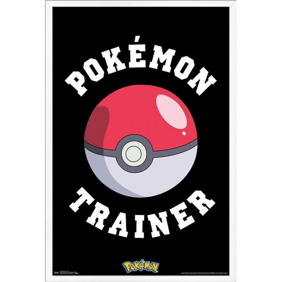Pokémon - Trainer Wall Poster, 22.375" x 34", Framed