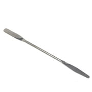 Stainless Steel Double Ended Micro Lab Spatula Sampler, Round & Tapered Arrow End, 7" Length