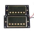 thumbnail image 1 of Electric Guitar Pickup Metal Double Coil For  Black Frame Pickup Guitar Parts Replacement, 1 of 8