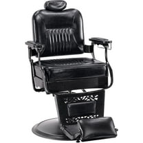 BarberPub Vintage Barber Hydraulic Recline Salon Beauty Spa Chair Styling Black 2925
