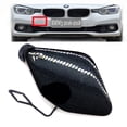 thumbnail image 2 of Trimla Front Tow Cover for 16-18 BMW 3 Series F30LCI Sedan F31LCI Wagon Fit 320i 325d 328i 330d 330e 330i 340i 2016 2017 2018 Bumper Hook Eye Towing Cap 51117396837, 2 of 5