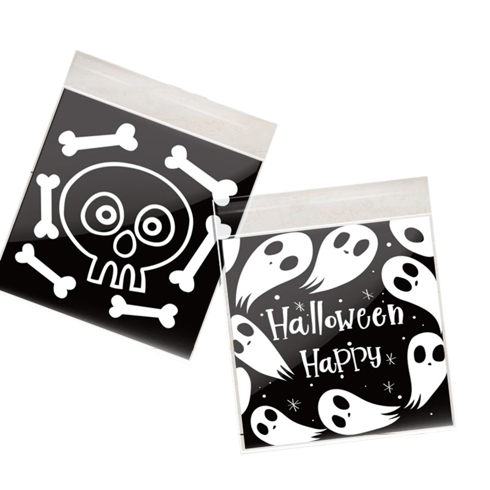 CherryHome Halloween Treat Bag Halloween Candy Bag 100pcs Exquisite