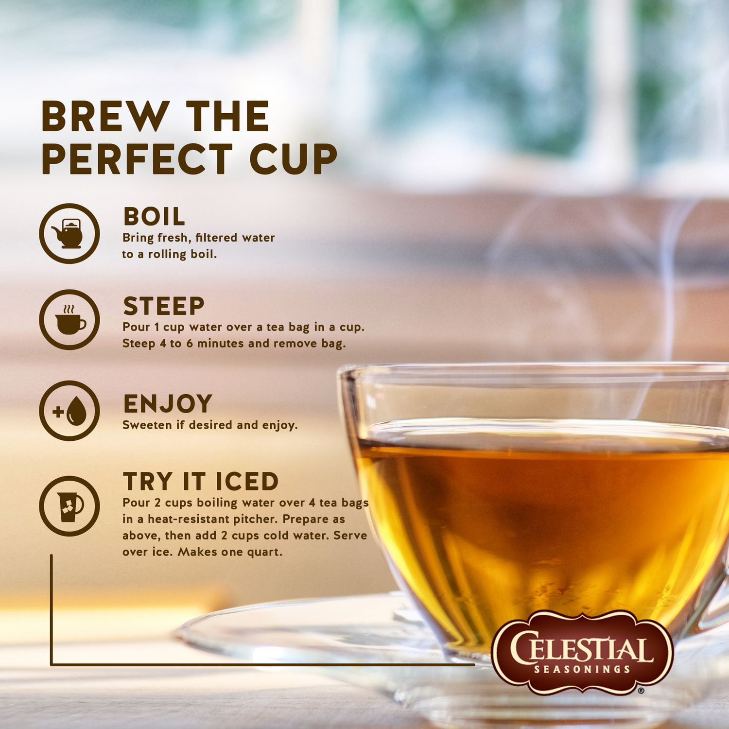 Celestial Seasonings Cinnamon Apple Spice  Herbal Tea, Caffeine Free, 20 Tea Bags