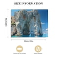 thumbnail image 3 of Orinice Rock Formation Ocean Sky Fine Art Aesthetic Poster and Print Wall Painting for Home Decor, Ready to Hang Canvas, Living Room Bedroom Office Wall Art 20x16in, 3 of 6