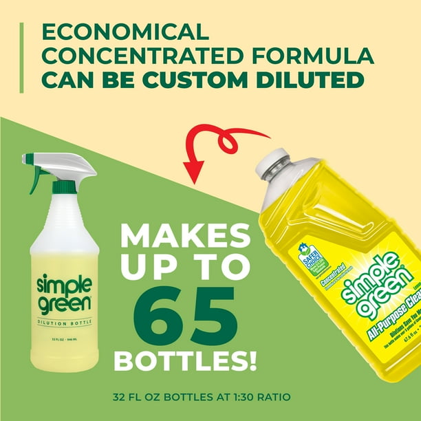 Simple Green All-Purpose Cleaner Concentrate Refill, Lemon Scent 