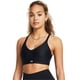 thumbnail image 2 of Top Deportivo Under Armour Infinity de Bajo Impacto Negro Blanco Talle L, 2 of 6