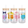 thumbnail image 1 of Sticker UV DTF Transfer Sanrio Cute Characters For 16oz Wrap GLASS Cups High Temperature Resistance DIY Waterproof Custom Decals, 1 of 1