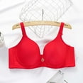 thumbnail image 2 of ATOYSOY Women's Everyday Bra Breathable Push Up Underwear Underwire Smoothing Comfort Bra Thin Lightweight Red XXL, 2 of 9