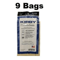 9 Genuine Compatible with Kirby Micron Magic Vacuum Bags for Models G4 and G5 #197394