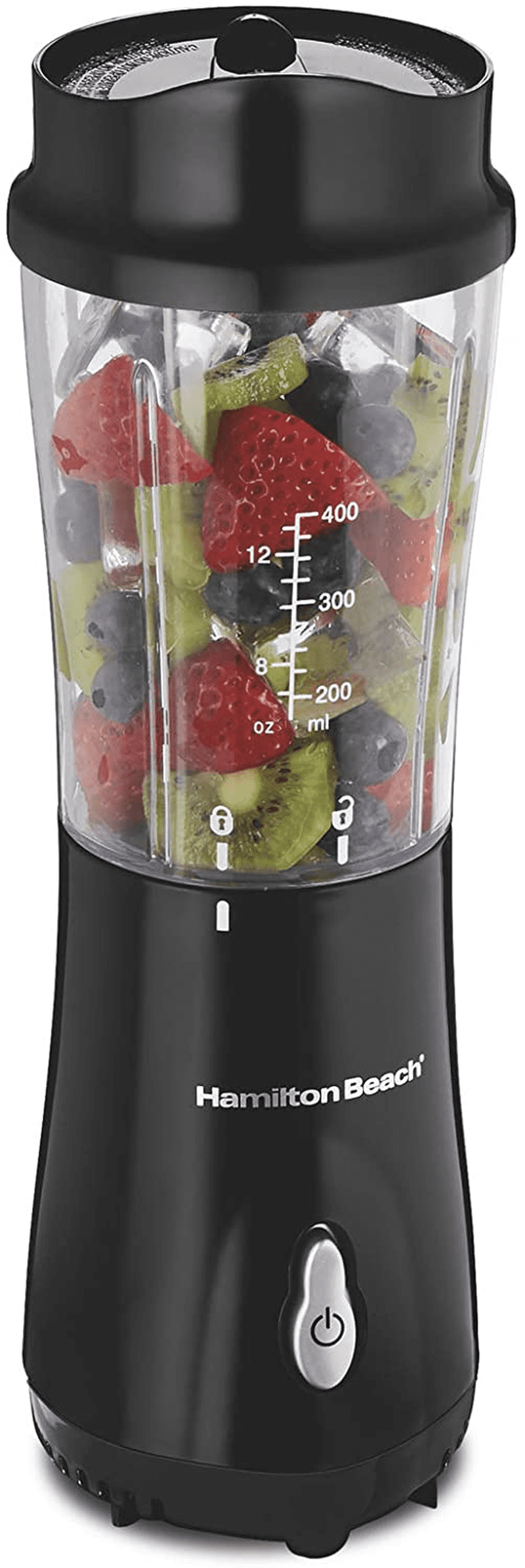 Hamilton Beach Personal Blender for Shakes and Smoothies with 