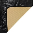 thumbnail image 6 of Dreamtimes Skull Wearing Crown Area Rug 39x20 in, Stain Resistant Carpet Throw Rug with Elastic Cotton Interlayer for Kitchen Bathroom Living Room Bedroom, 6 of 6