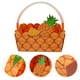 thumbnail image 2 of KAKOWELY 10 cestas de flores de piña con asa, cajas de regalo de verano, bolsas de cartón para dulces y golosinas para fiestas hawaianas tropicales., 2 of 4