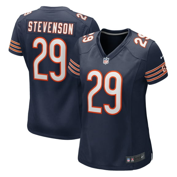 Women's Nike Tyrique Stevenson Navy Chicago Bears Game Jersey