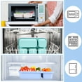 thumbnail image 5 of Qweryboo 4 Pack Wheat Straw Bento Box, 5-Compartment Lunch Containers with Dressing Pots & Spoon, Microwave & Dishwasher Safe, Eco-Friendly Food Storage for Adults, 5 of 5