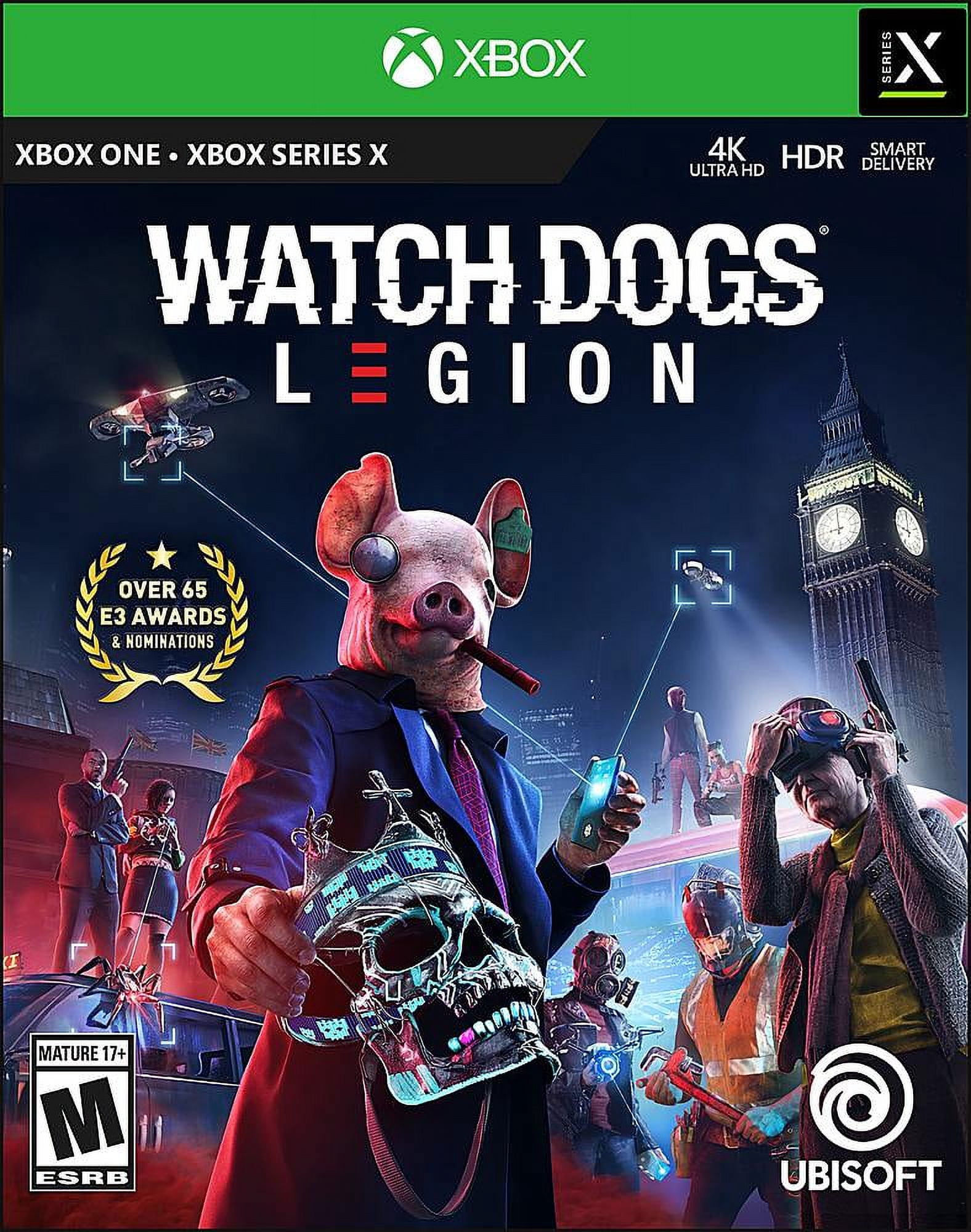 Xbox Series X Latest Flagship 1TB SSD Console Bundle with Watch Dogs: Legion
