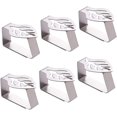 thumbnail image 1 of Clip para mantel de 6 piezas, Clip para mantel, Manteles con clip de acero, Clip para mantel ajustable, Clips para mantel de acero inoxidable, Forma de hoja TUNC Sencillez, 1 of 5