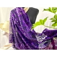 thumbnail image 4 of Elegant Purple Shimmering Accessory for a Touch of Luxe in Every Occasion | Versatile and Captivating Wrap|SOL24A301, 4 of 7